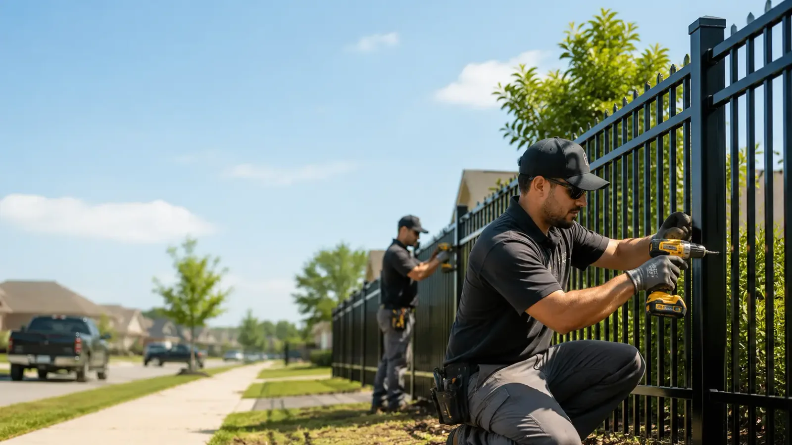 Metal Fence Installation in Baxter, IA